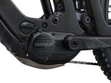 Giant Reign Advanced E+ 1 2026 electric mountain bike with SyncDrive Pro 3 motor and Maestro suspension in a rugged outdoor setting.