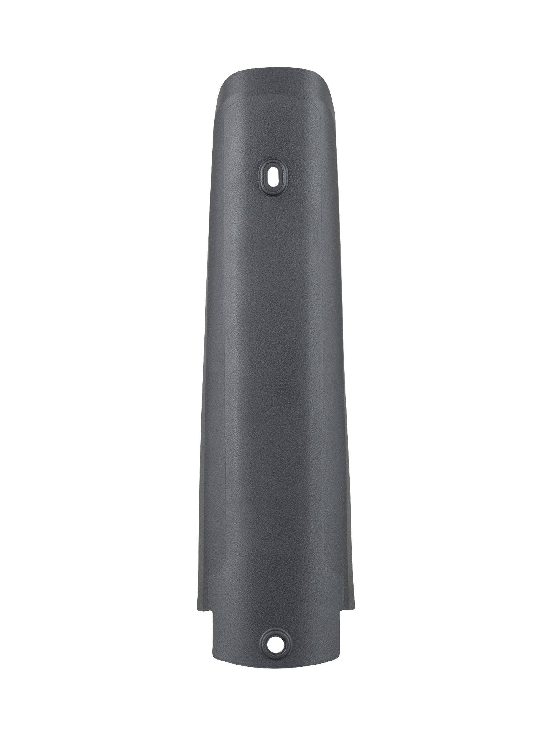 Trek Fuel EX 2023 aluminum upper downtube armor in black, designed for XS and S sizes on mountain bikes.