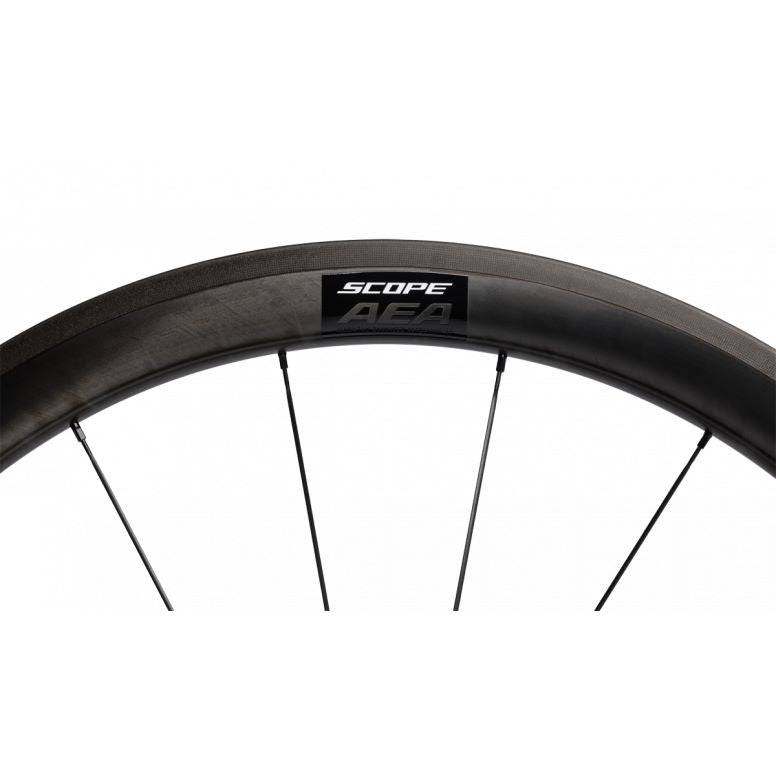 Scope Cycling R4 Rim Carbon Road Wheelset Black 45mm Rim Brake Shimano Carbon | Swinnerton Cycles
