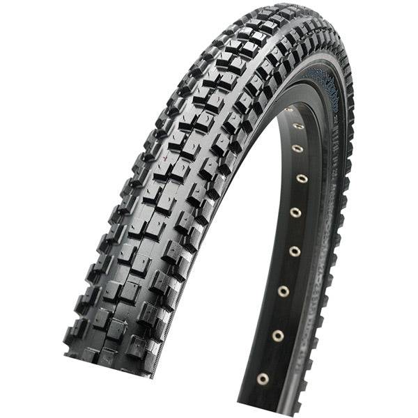 Maxxis Maxx Daddy 20x2.00 BMX tire with 60 TPI wire bead and single compound tread, designed for trail riding and durability