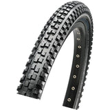Maxxis Maxx Daddy 20x2.00 BMX tire with 60 TPI wire bead and single compound tread, designed for trail riding and durability