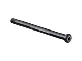 Black Bontrager Switch Lever rear thru-axle, 171.5mm length, for bike rear wheel components.