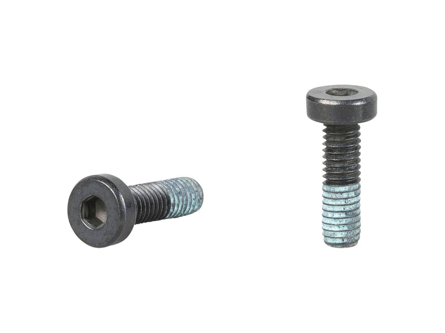 Black Trek M3x10x0.5 cylinder head thread locker for secure bolt fastening on e-bike components, ensuring strong, reliable connections.