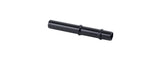 Bontrager DT240 rear axle in black for 135/142mm OLD Affinity Pro hubs, component bike part with threaded ends