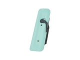Blue Sage Trek Checkpoint SLR downtube storage cover on bike frame, providing protection and storage space for Trek bike components.