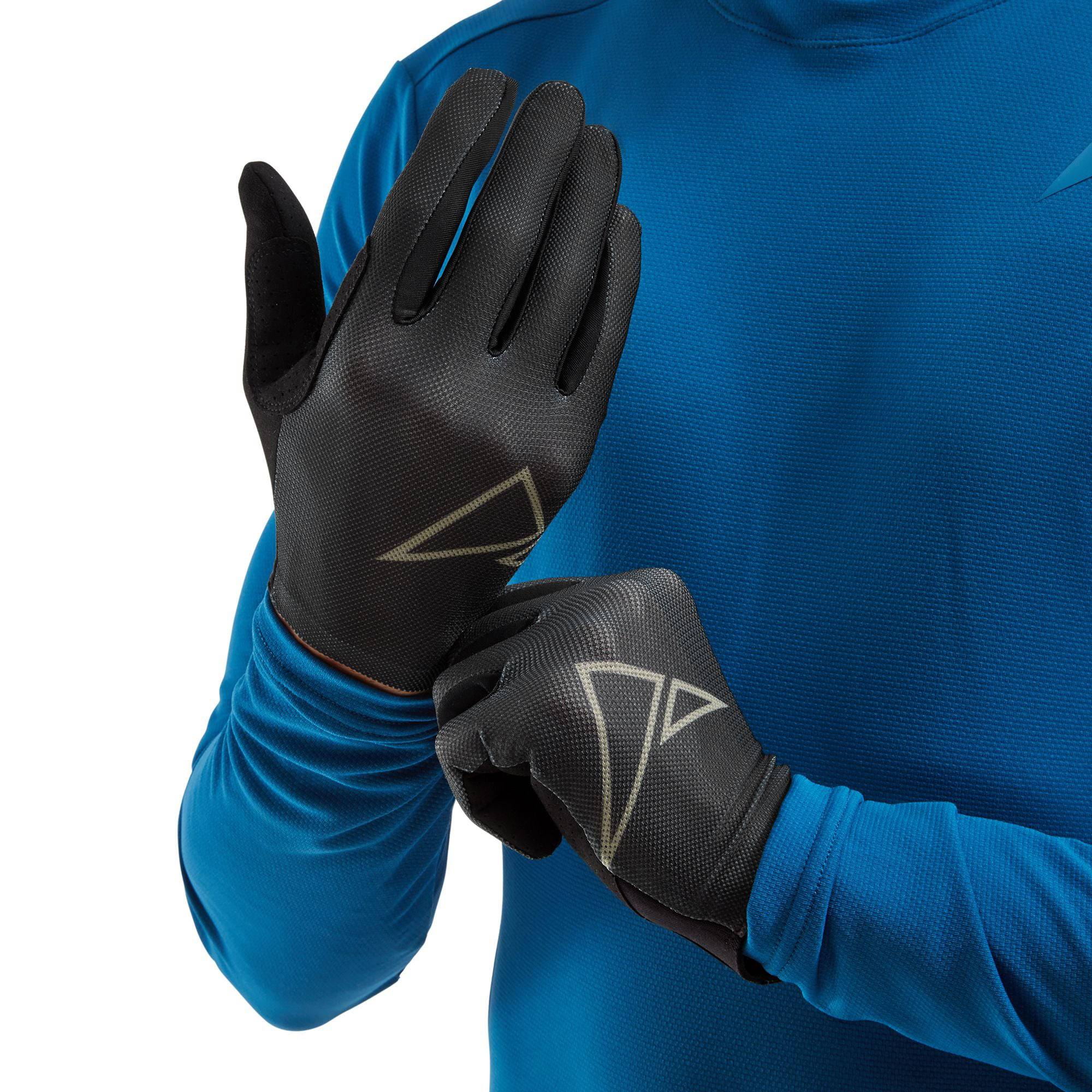 Altura Kielder unisex trail gloves with breathable grip and neoprene cuff, designed for outdoor cycling and trail riding.