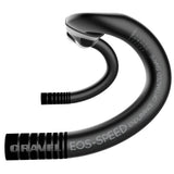 Deda Superzero Gravel Carbon Handlebar with aero design and internal cable routing, lightweight cycling component for gravel bikes