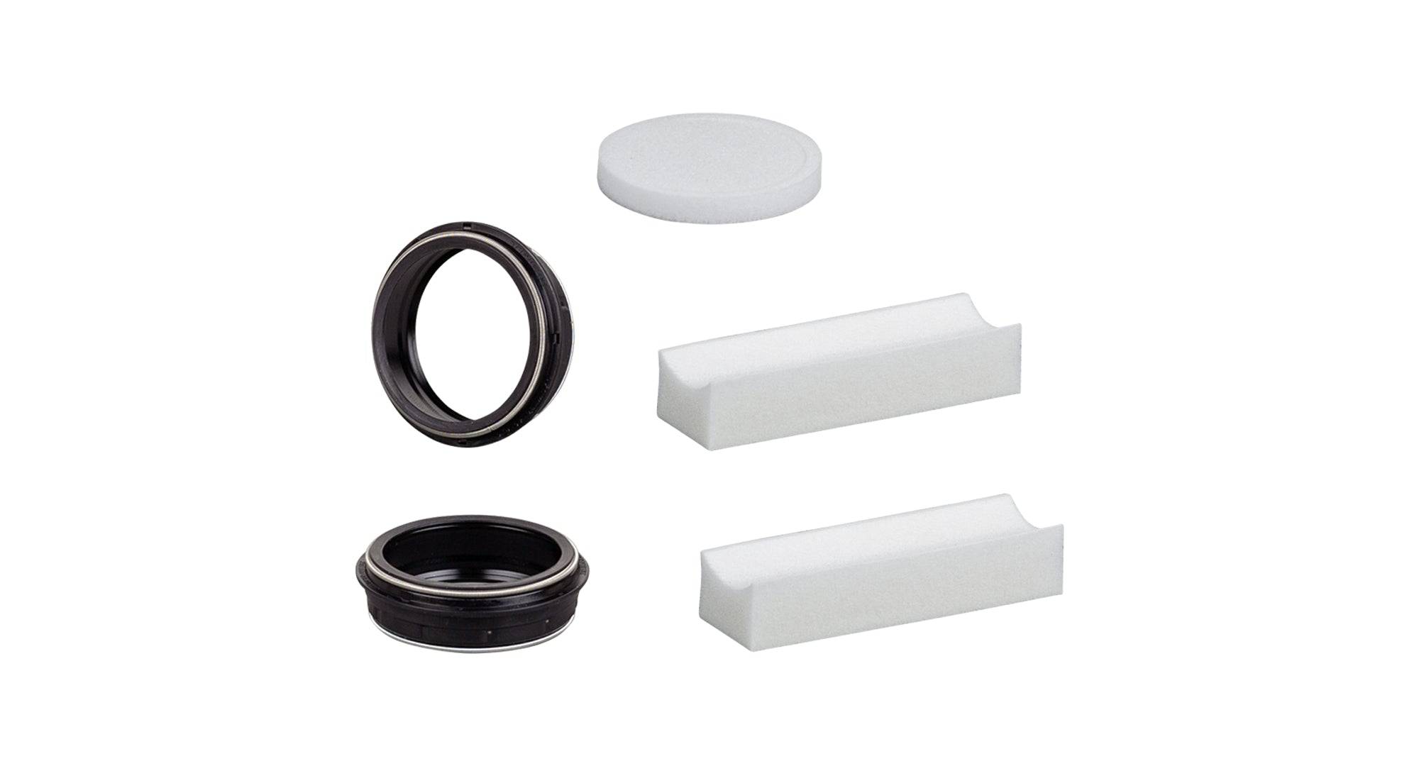 Trek Supercaliber 29 Strut Seal Kit for suspension maintenance, showing replacement components for bike suspension repair.