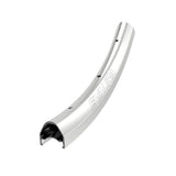 Halo Evaura 700C alloy road bike rims with disc and rim brake compatibility, showcasing sleek, durable cycling component design.