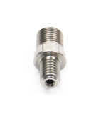 Hope M6 straight connector brake spare for 5mm and stainless steel hose accessories, shown with metal fittings and connection points.