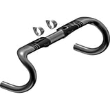 Deda Vinci DCR Road Handlebar with internal cable routing and aerodynamic design, showcasing sleek black cycling component.