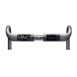 Deda Vinci DCR Road Handlebar with internal cable routing and aerodynamic design, lightweight cycling component from Deda.