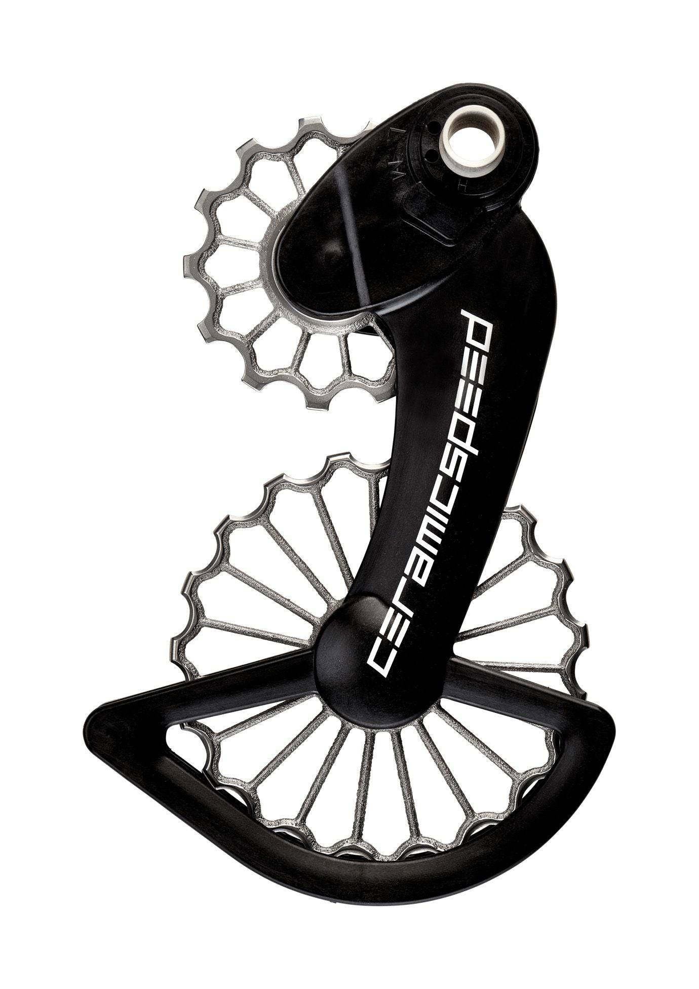 CeramicSpeed OSPW 3D Hollow Titanium Coated Campag 12 Speed Pulley Wheels | Swinnerton Cycles