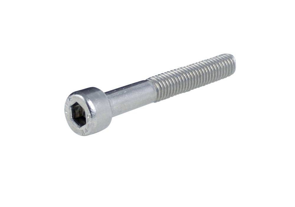 Grey Trek Domane adjustable seatmast bolt, 35mm, compatible replacement component, shown with focus on bolt and threading details.