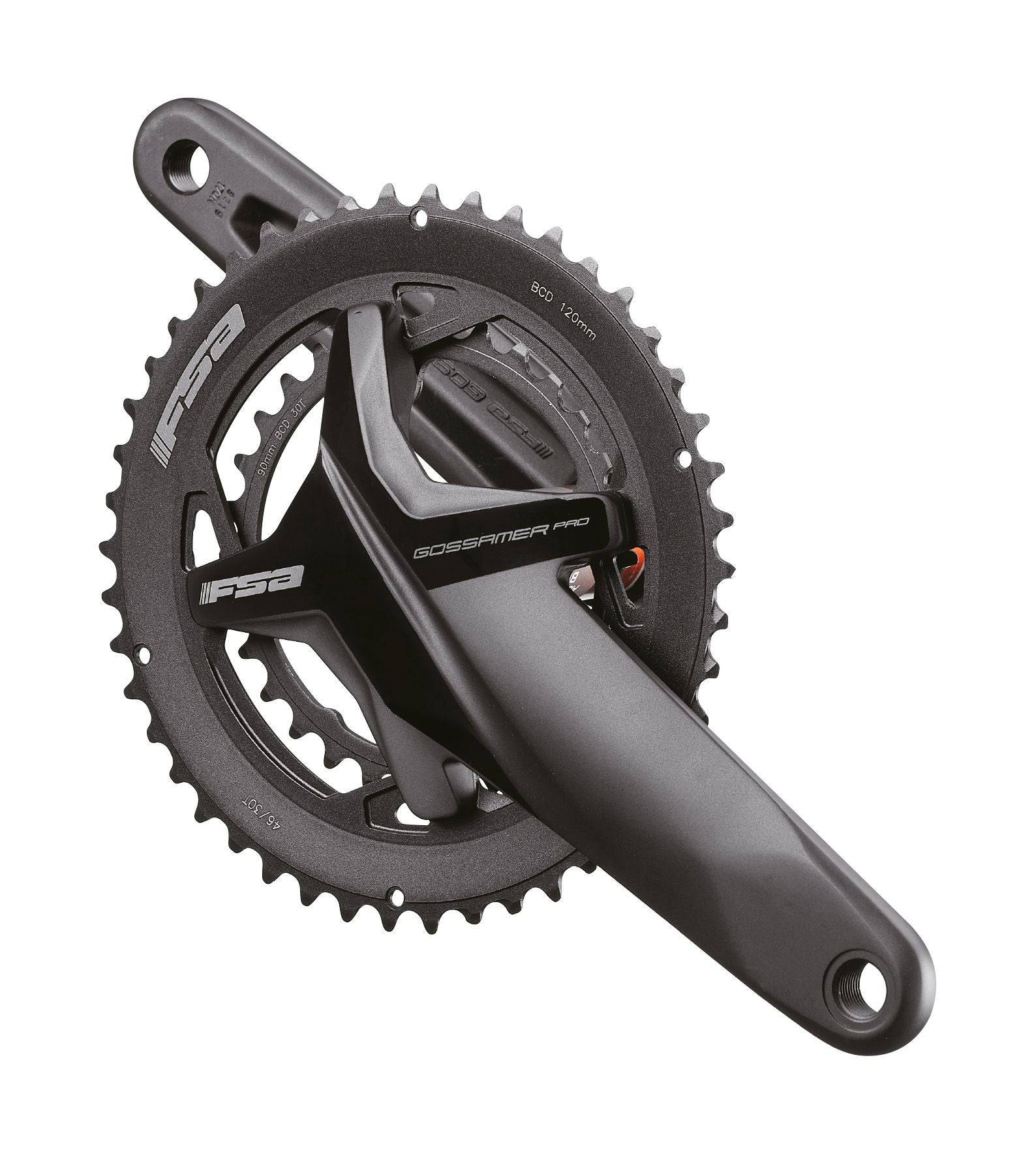 FSA Gossamer 386Evo Road Chainset (2x11, 52x36T, 172.5mm, V21) | Swinnerton Cycles