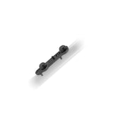 Fidlock TWIST Bike Base magnetic bottle holder mount attached to a bicycle frame, showcasing its secure magnetic connection and sleek design.