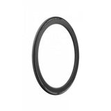 Pirelli P Zero Race TLR RS tubeless ready road tires designed for racing, shown mounted on a bicycle wheel.