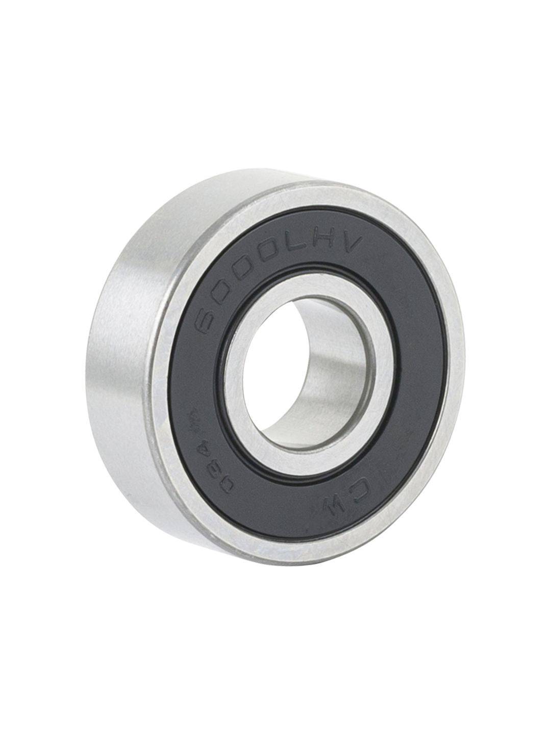 Silver Bontrager 6000 LLH replacement hub bearing for Bontrager hubs, showcasing the precision-machined metal component.