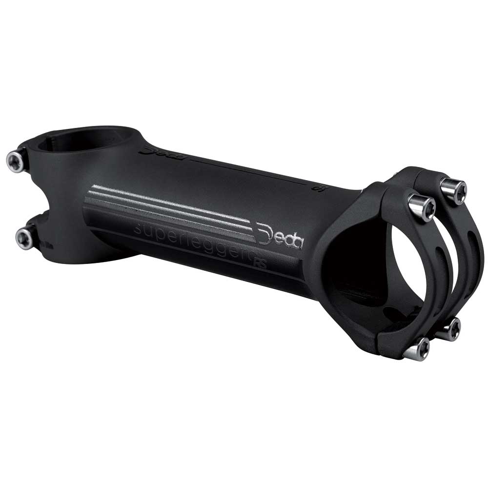 Deda Elementi Superleggero RS bike stem with Duracer ceramic finish for 1 1/8-inch fork, lightweight cycling component.