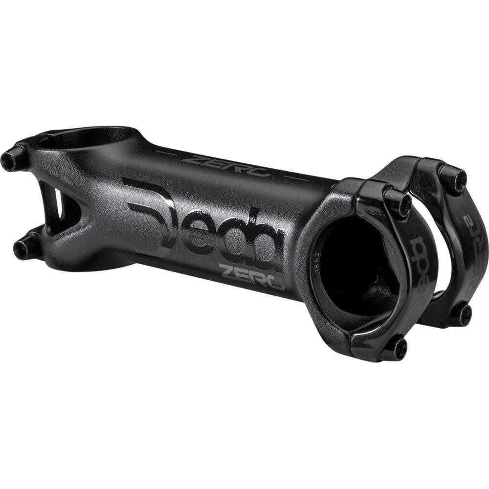 Deda Zero2 bike stem with 31.7mm diameter and 83° angle, mounted on a road bike with a 1 1/8" steerer tube.