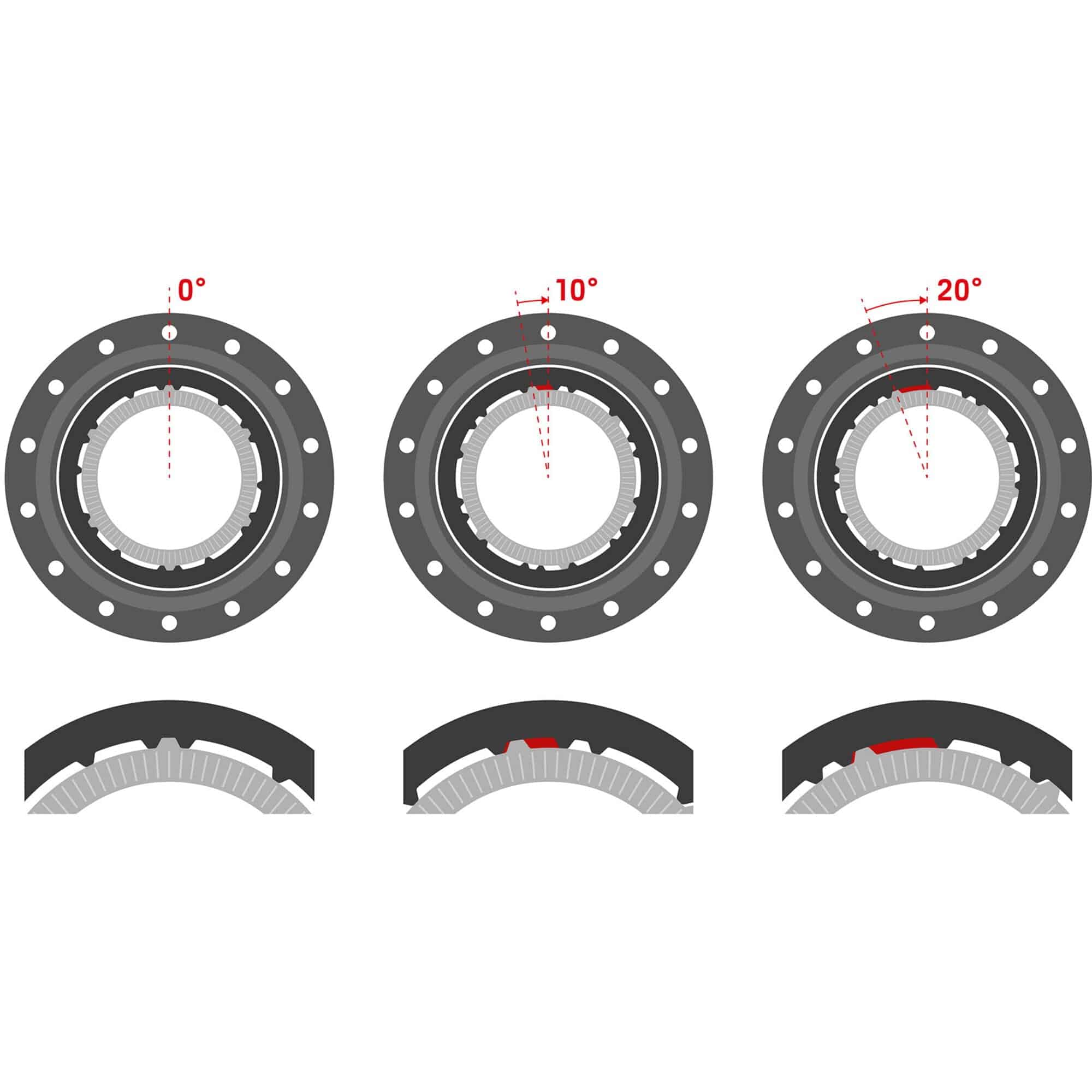 DT Swiss 90-tooth DEG DF upgrade kit for ratchet hubs with ring nut tool, featuring detailed components and packaging.