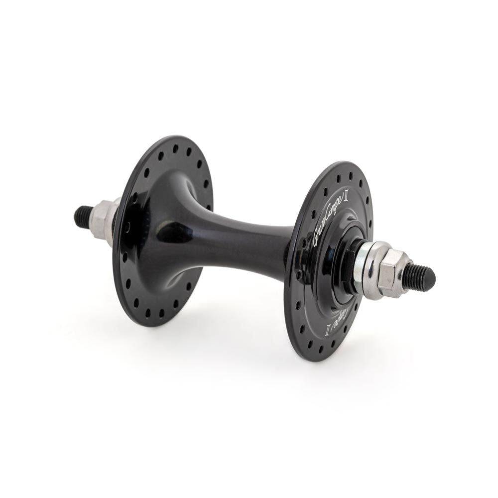Dia-Compe Gran Compe II track hub with sealed bearings, available in 32H and 36H front options, cycling component for track bikes.