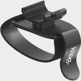 Knog Blinder Pro helmet mount accessory for Blinder 600, 900, and 1300 bike lights, shown attached to a helmet.