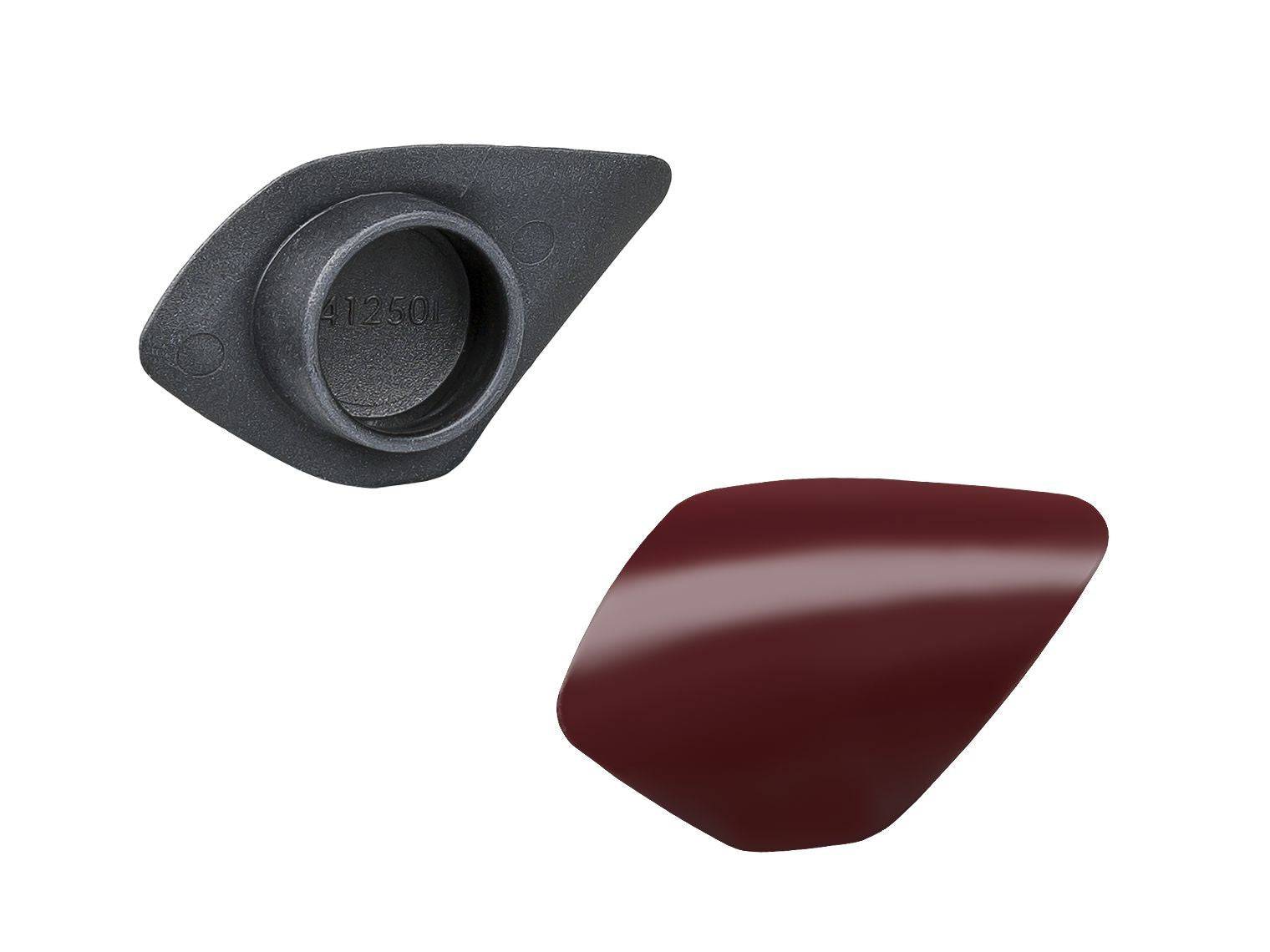 Trek Checkpoint IsoSpeed replacement covers and accessories for carbon bike frames, shown in black with detailed components.