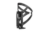 Topeak Ninja Master+ bottle cage with adjustable design, black color, mounted on bike frame with included tyre levers.
