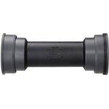 Shimano SM-BB71 MTB press fit bottom bracket for 104.5/107mm shells, showing the metal components and installation details.