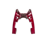 Trek Madone SLR front brake cover in Rage Red and Dnister Black, protective cycling component for aerodynamic performance.