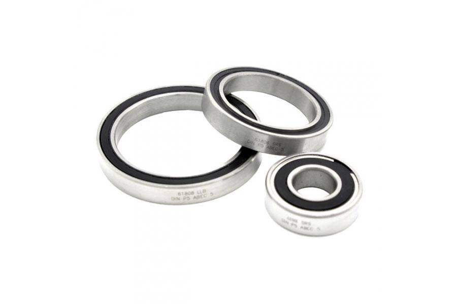 Enduro Bearings R6 SRS ABEC 5 sealed cycling bearing with 7.14mm x 22.22mm x 9.52mm dimensions, component for bike maintenance