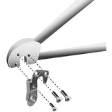 M Part gear hanger for bikes, durable replacement bike component, shown mounted on a bicycle drivetrain