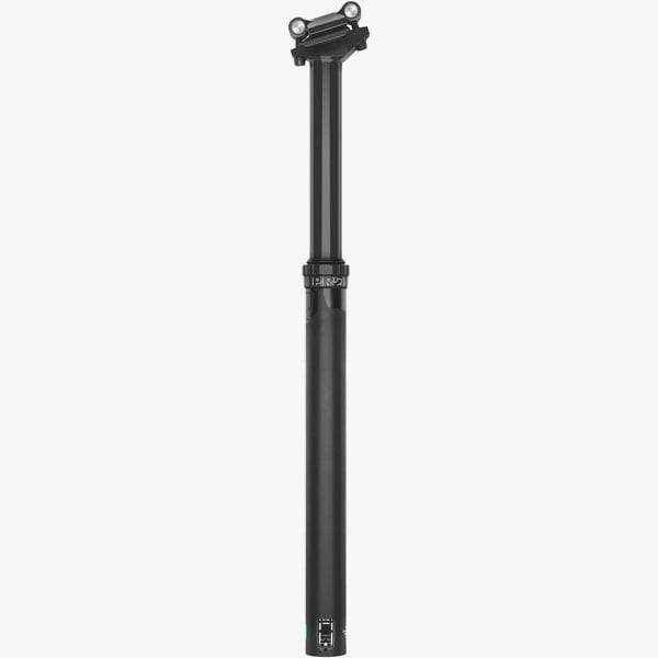 PRO Koryak internal dropper seatpost for mountain bikes, featuring adjustable tilt and sleek component design.