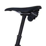 Black Lizard Skins tube strap for bike under seat spare tube holder, durable accessories for secure bike storage.