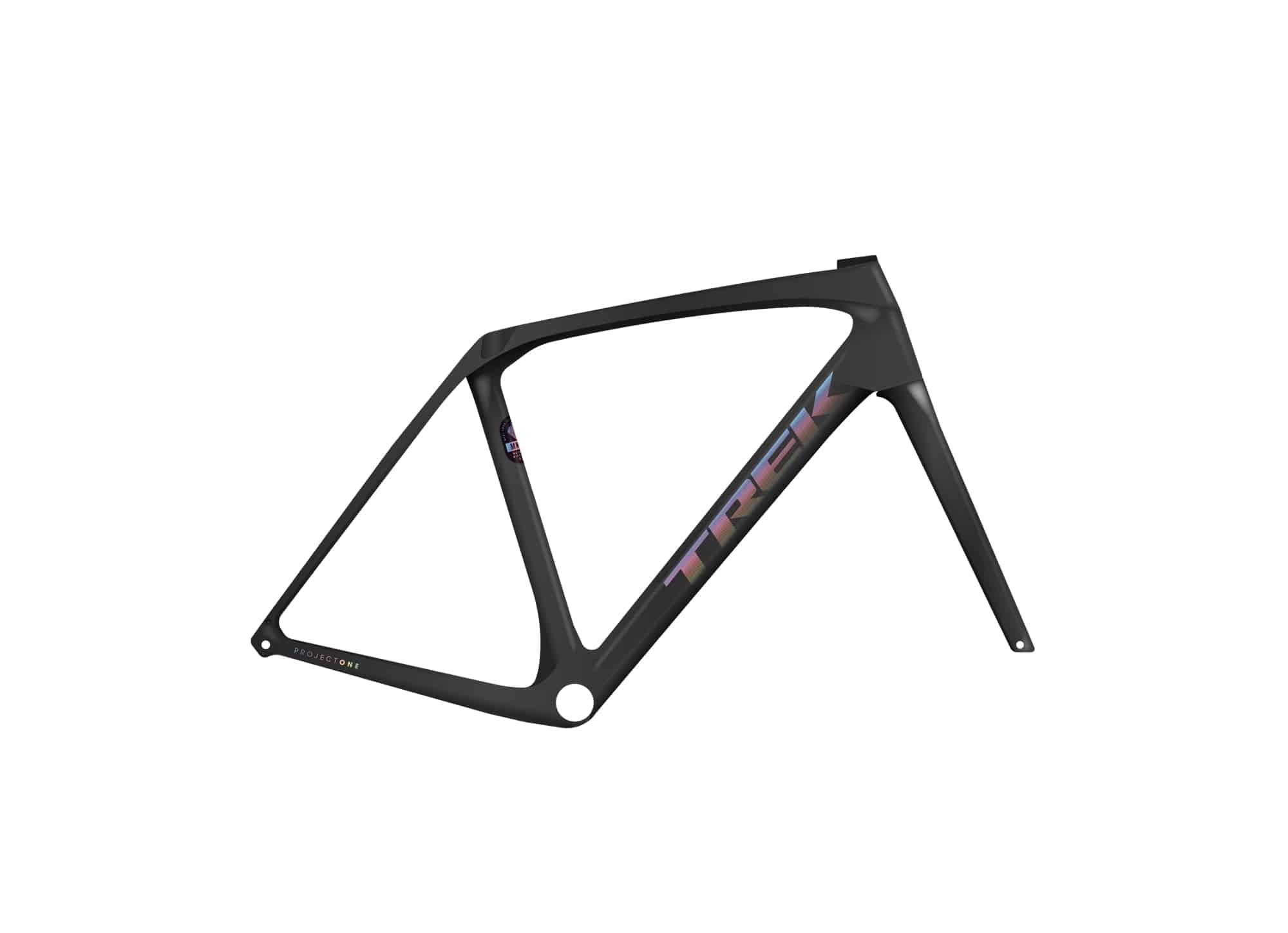 Trek Domane SLR Gen 4 road bike frameset with IsoSpeed technology and integrated storage, lightweight carbon components.