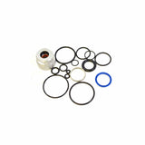 Fox Fork 32/34/36 GRIP Cartridge Rebuild Kit for suspension fork components, showing the rebuild kit parts and tools.
