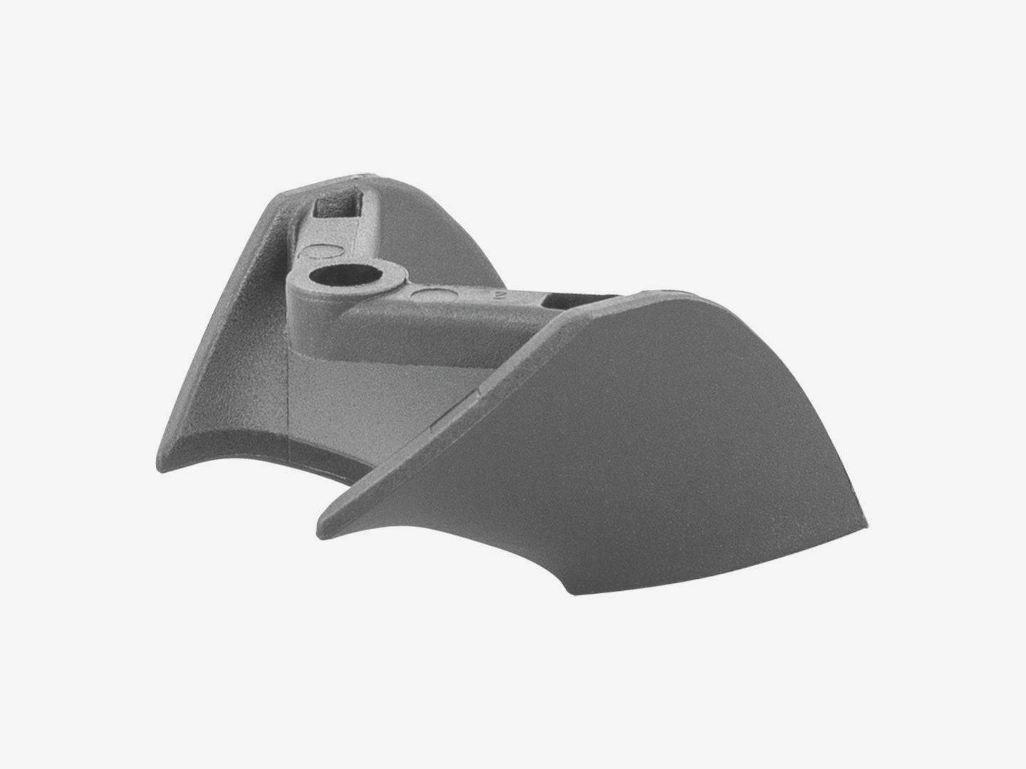 Trek RSL Pro Stem Routing Covers for 80-100mm +7D stems, bike cable protection, black plastic components for clean cable management.