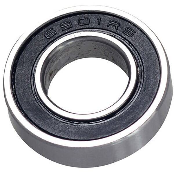 M Part MAX Bearing 6901V LLU for heavy-duty bicycle suspension pivots, showing the 12x24x6 bearing with metal casing.