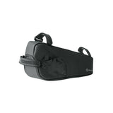 SKS Explorer Edge 1L bike underside top tube pack for storage and protection, mounted on a mountain bike frame.