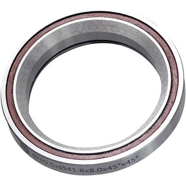 M Part bicycle headset bearing 30.5x41.8x8mm, 45°/45° durable cartridge component for smooth steering performance.
