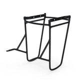 Burley Coho Pannier Rack for Coho XC bike, showcasing durable mounting hardware and compatibility with cycling accessories.