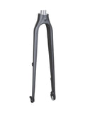 Trek FX 3 700c disc brake rigid fork in black and silver with 325mm length and 50mm offset, for bike components.