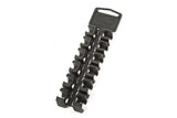Crankbrothers Contact Sleeves in black for Candy and Eggbeater pedals, with 1-3mm adjustment options, shown in the image.