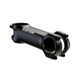 Easton EA50 aluminium bike stem with adjustable rise and 31.8mm clamp diameter, shown from side view with mounting bolts visible.