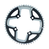 FSA Gossamer ABS road chainring 2x11, 110x50T, black CNC machined aluminum bike component for drivetrain upgrade