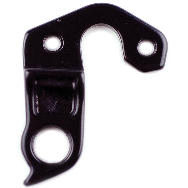 Wheels Manufacturing CNC machined replaceable derailleur hanger dropout for bike component upgrade, showing detailed metal construction.