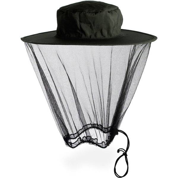 Lifesystems mosquito head net hat with adjustable draw cord, insect protection, lightweight outdoor accessory for bug prevention.
