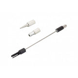 Jagwire Replacement Fittings set for Pro Internal Routing Tool, includes cable, hose, and Di2 adapters in black for workshop use.