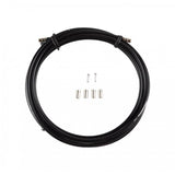 Jagwire Basics Universal Bike Brake Kit in black, showing brake levers and cables for reliable bicycle stopping performance.